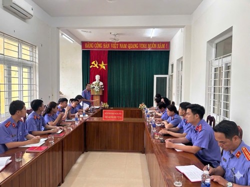 Kiểm tra công tác phòng chống tham nhũng, tiêu cực tại VKSND khu vực 9 - Đà Nẵng