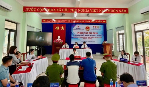 Chi đoàn VKSND khu vực 3 – Đà Nẵng đẩy mạnh tuyên truyền pháp luật qua mô hình “Phiên tòa giả định”