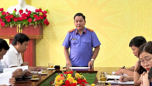 VKSND khu vực 10, thành phố Đà Nẵng tăng cường trực tiếp kiểm sát công tác thi hành án hình sự tại cộng đồng và việc tiếp nhận, giải quyết nguồn tin về tội phạm tại các đơn vị trên địa bàn