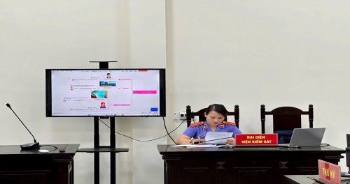 Viện kiểm sát nhân dân khu vực 10 – Đà Nẵng tổ chức phiên tòa rút kinh nghiệm kết hợp trình chiếu sơ đồ tư duy, chứng cứ