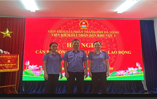 VKSND khu vực 1 tổ chức Hội nghị Công chức, người lao động