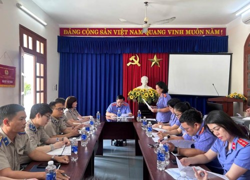 KIỂM SÁT CÔNG TÁC THI HÀNH ÁN DÂN SỰ TẠI PHÒNG THI HÀNH ÁN DÂN SỰ KHU VỰC 3 – ĐÀ NẴNG