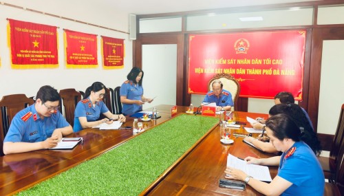 THANH TRA – KHIẾU TỐ VIỆN KIỂM SÁT NHÂN DÂN THÀNH PHỐ ĐÀ NẴNG SƠ KẾT CÔNG TÁC 06 THÁNG ĐẦU NĂM NĂM 2026