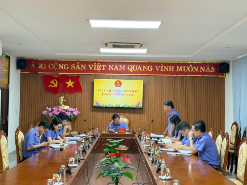Hội nghị sơ kết công tác kiểm sát án an ninh, ma túy 06 tháng đầu năm 2026 và phương hướng nhiệm vụ công tác trọng tâm trong 06 tháng cuối năm 2026