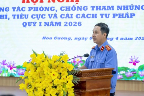 VKSND khu vực 1 - Đà Nẵng tích cực phối hợp, tham gia các hội nghị trọng tâm của Đảng uỷ phường Hòa Cường