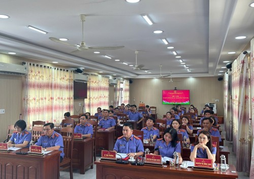 VKSND khu vực 10 – Đà Nẵng tổ chức Hội nghị sơ kết công tác 06 tháng đầu năm 2026