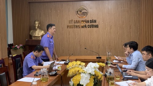 VKSND thành phố Đà Nẵng xác minh, xử lý vụ việc lấn chiếm đất công tại phường Hoà Cường theo nghị quyết 205/2025/QH15 ngày 24/06/2025.