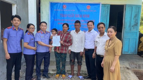 VKSND khu vực 9 phối hợp với UBND xã Phước Năng, thành phố Đà...