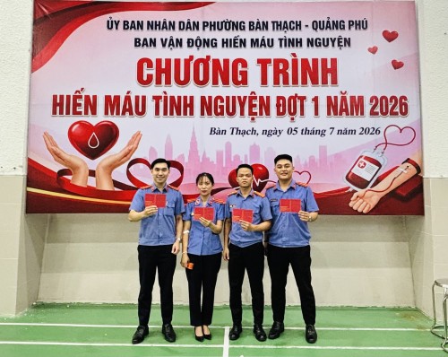 TUỔI TRẺ VKSND KHU VỰC 5 CHUNG TAY HIẾN MÁU TÌNH NGUYỆN VÌ CỘNG ĐỒNG