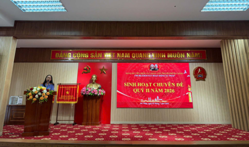 CHI BỘ KIỂM SÁT HOẠT ĐỘNG TƯ PHÁP TỔ CHỨC SINH HOẠT CHUYÊN ĐỀ QUÝ II NĂM 2026