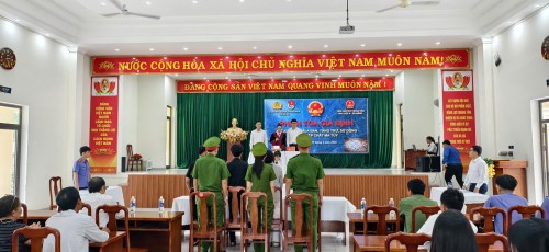 Chung một quyết tâm xây dựng xã, phường không ma túy – VKSND khu vực 4 tổ chức Phiên tòa giả định tuyên truyền pháp luật