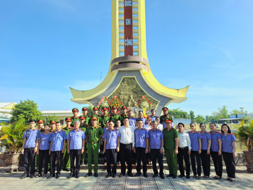 Chi đoàn VKSND Khu vực 6 sôi nổi các hoạt động tri ân nhân kỷ niệm Ngày Thương binh - Liệt sĩ (27/7)