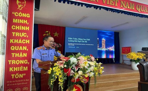 CHI BỘ VIỆN KIỂM SÁT NHÂN DÂN KHU VỰC 1 TỔ CHỨC SINH HOẠT...
