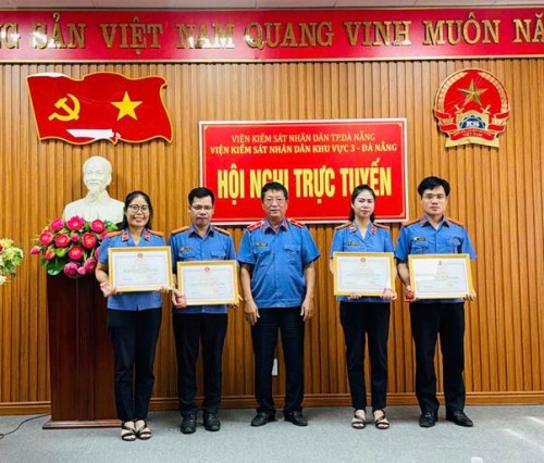 VKSND khu vực 3 – Đà Nẵng khen thưởng các tập thể, cá nhân có thành tích xuất sắc trong các phong trào thi đua năm 2026