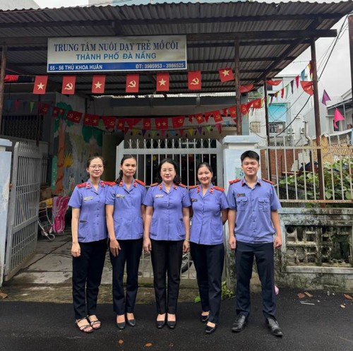 CHI ĐOÀN VIỆN KIỂM SÁT NHÂN DÂN KHU VỰC 2 - ĐÀ NẴNG THĂM VÀ TẶNG QUÀ TRẺ EM TẠI TRUNG TÂM NUÔI DẠY TRẺ MỒ CÔI THÀNH PHỐ ĐÀ NẴNG NHÂN DỊP TẾT TRUNG THU NĂM 2026