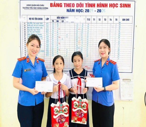 CHI ĐOÀN VKSND KHU VỰC 1 – TP. ĐÀ NẴNG TRAO QUÀ TỪ QUỸ “HEO ĐẤT TÌNH THƯƠNG” NHÂN DỊP TẾT TRUNG THU