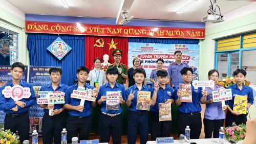 Chào mừng Ngày truyền thống Hội Liên hiệp Thanh niên Việt Nam 15/10: VKSND khu vực 3 – Đà Nẵng chung tay xây dựng học đường không ma túy