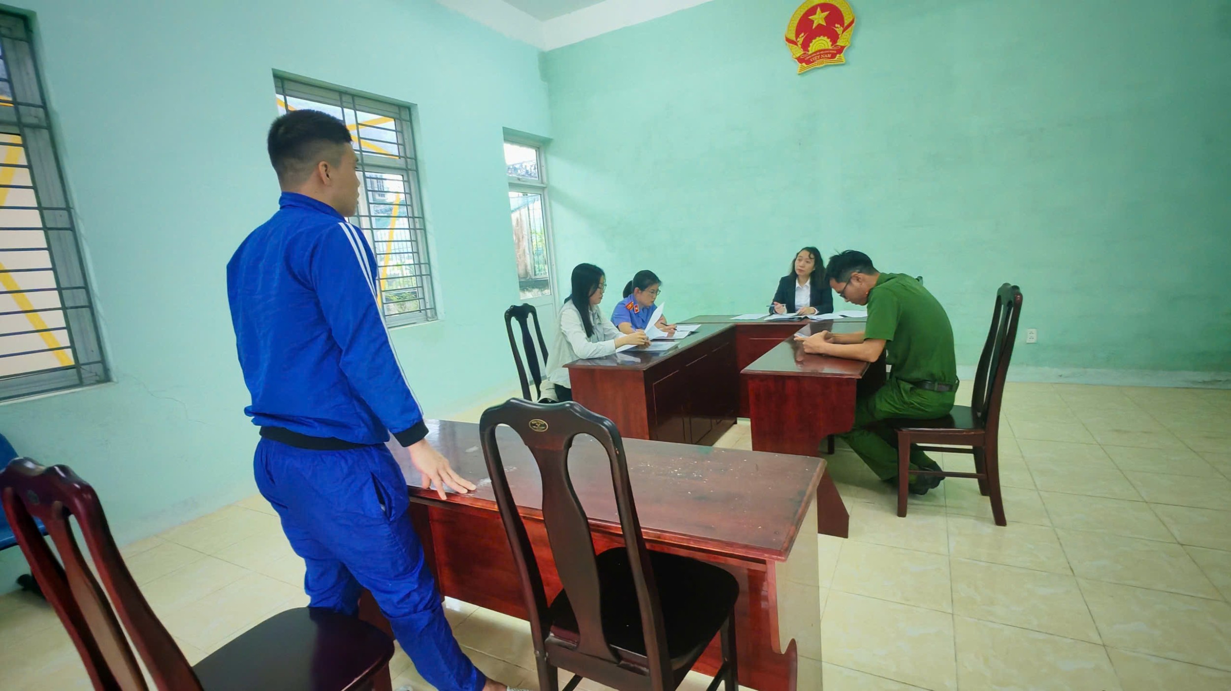 Kiểm sát viên tham gia phiên họp xét cai nghiện tại cơ sở cai nghiện số  01 TP.Đà Nẵng