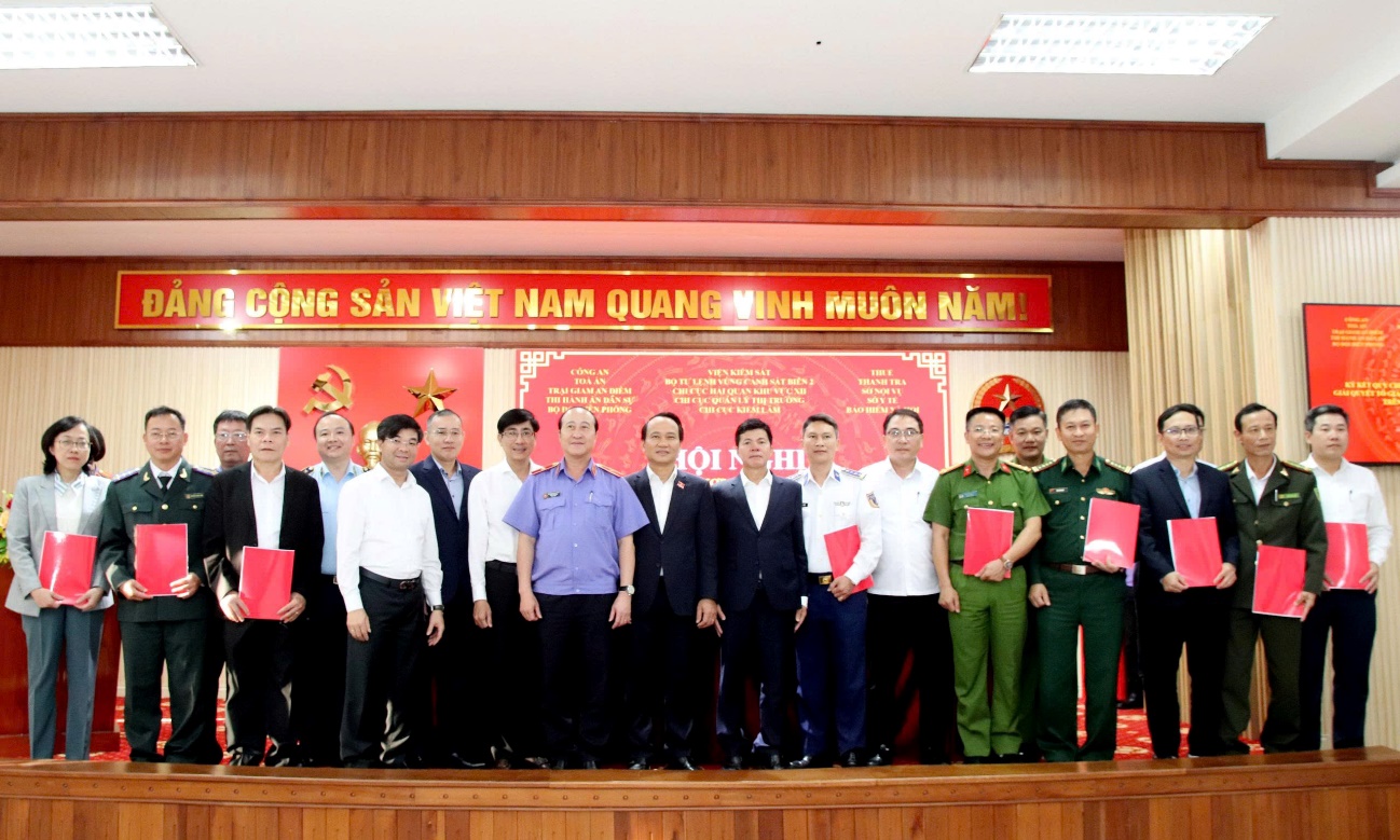 Hội nghị ký kết Quy chế phối hợp liên ngành trong công tác tiếp nhận, giải quyết tố giác, tin báo về tội phạm và kiến nghị khởi tố trên địa bàn thành phố Đà Nẵng