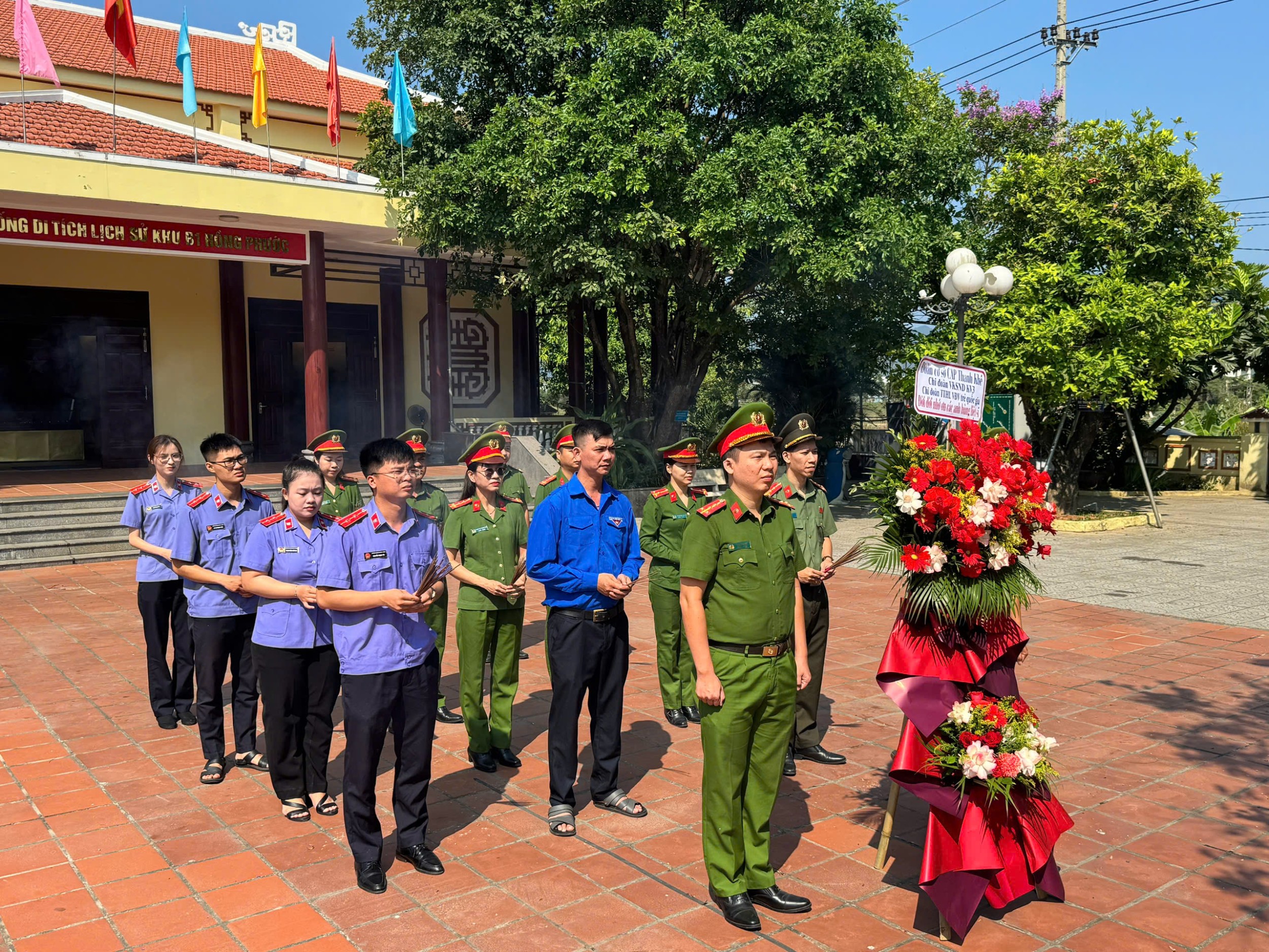 Chi đoàn VKSND khu vực 3 - Đà Nẵng: Hành trình “Về nguồn” tại Căn cứ cách mạng B1 - Hồng Phước