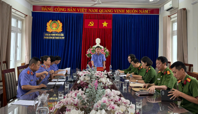 Viện Kiểm sát nhân dân thành phố Đà Nẵng kiểm sát trực tiếp việc thi hành án hình sự tại Cơ quan Thi hành án hình sự - Công an thành phố Đà Nẵng