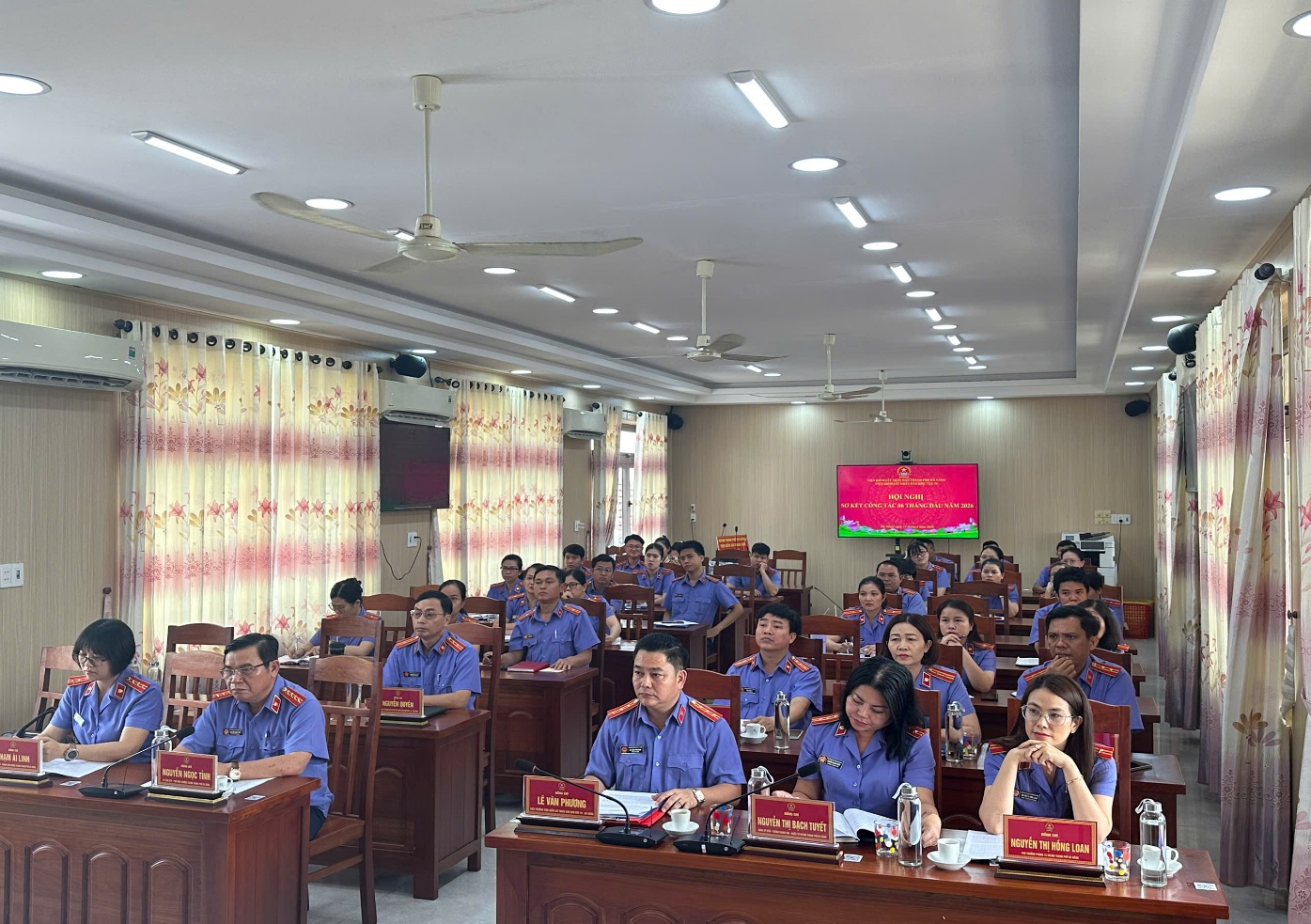 VKSND khu vực 10 – Đà Nẵng tổ chức Hội nghị sơ kết công tác 06 tháng đầu năm 2026