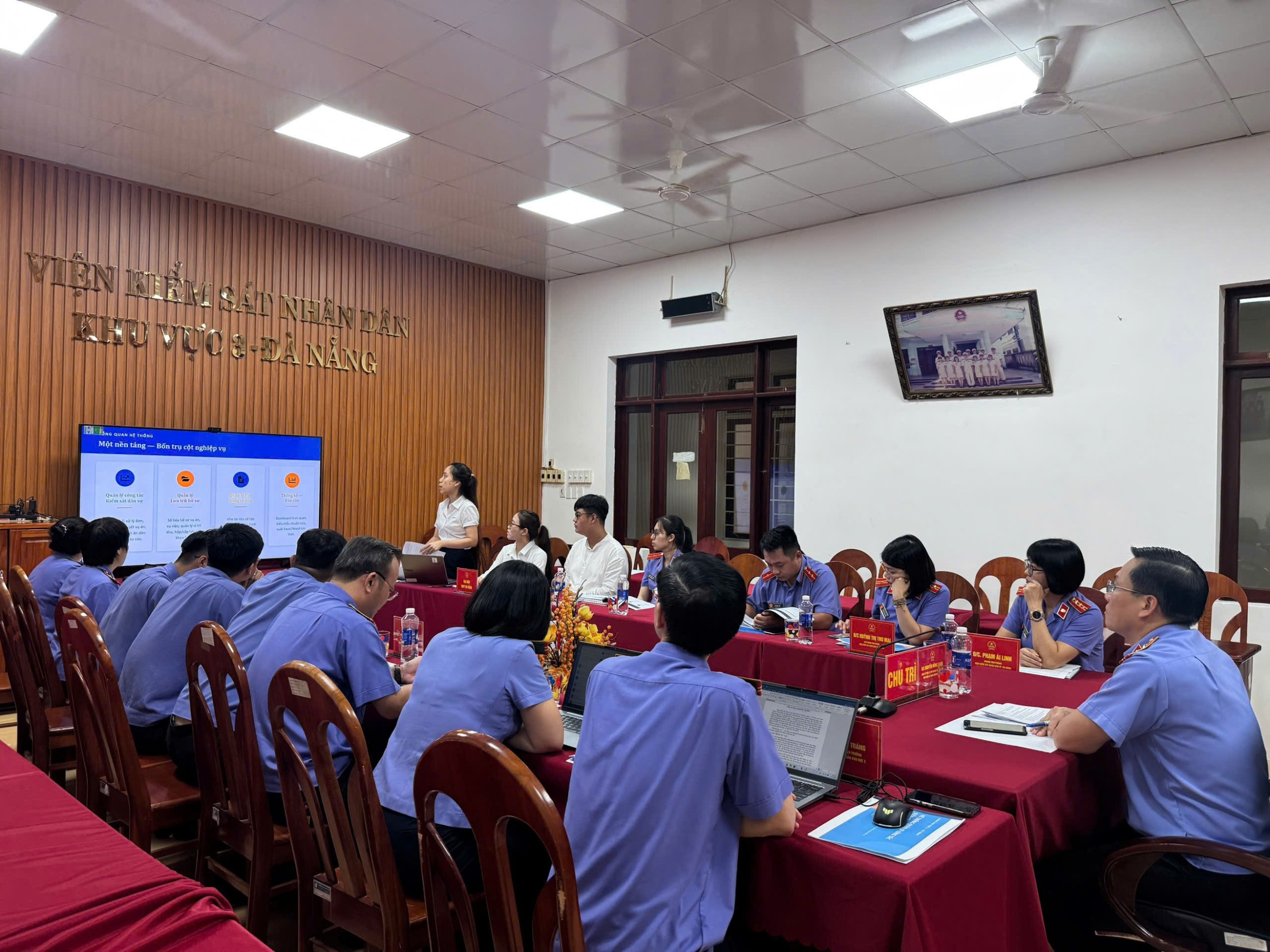 VKSND khu vực 3 - Đà Nẵng tổ chức bàn giao, nghiệm thu phần mềm phục vụ công tác kiểm sát dân sự, kinh doanh thương mại và thi hành án dân sự