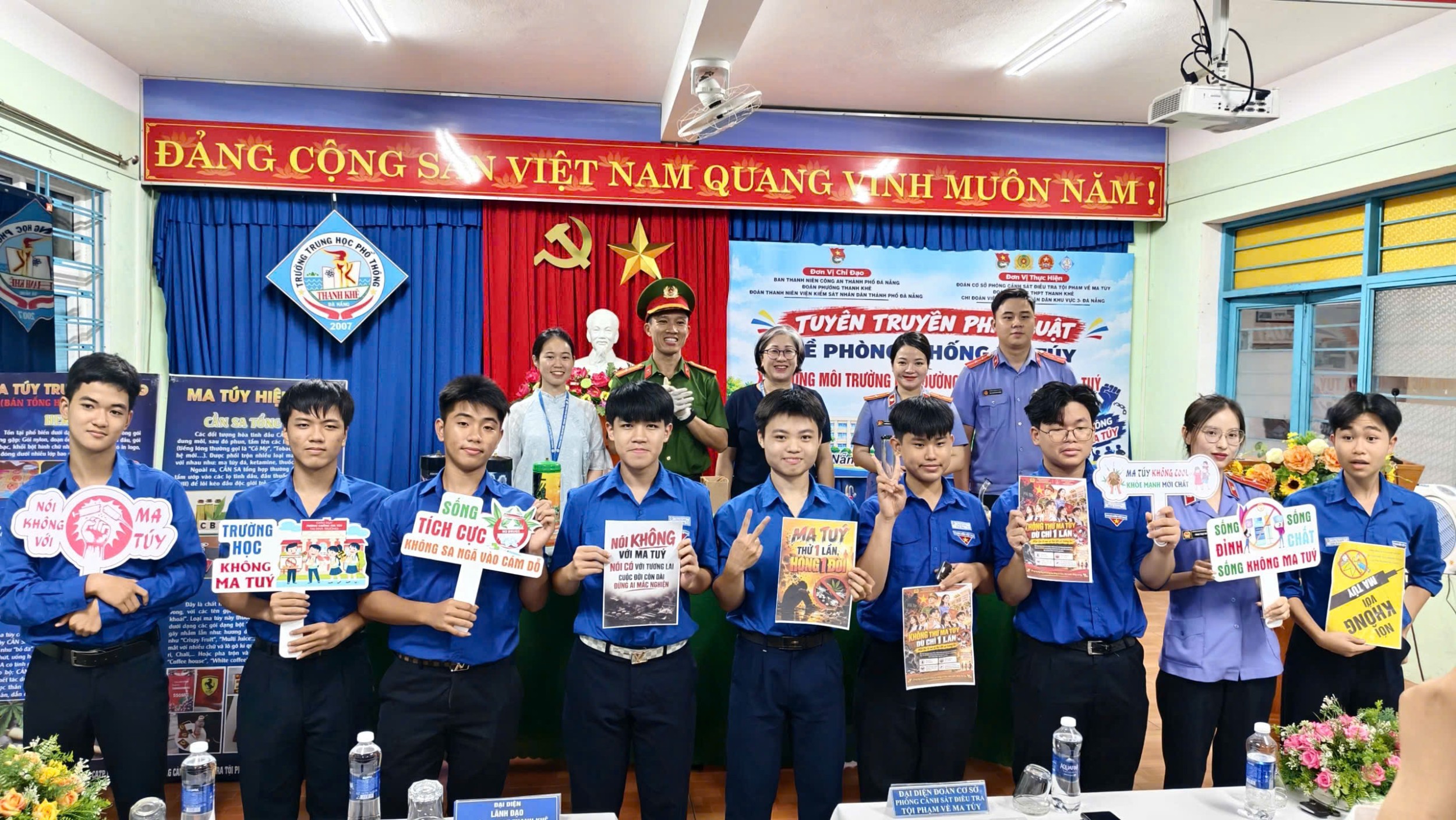Chào mừng Ngày truyền thống Hội Liên hiệp Thanh niên Việt Nam 15/10: VKSND khu vực 3 – Đà Nẵng chung tay xây dựng học đường không ma túy